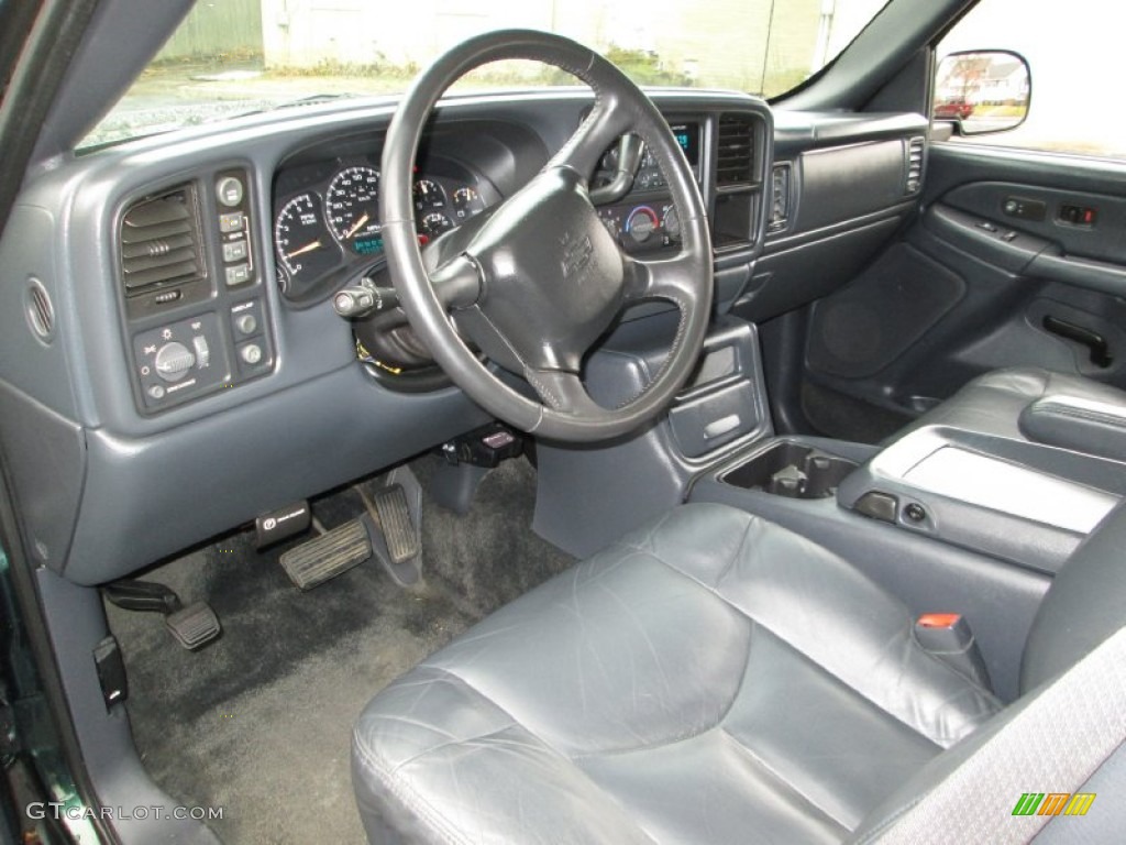 Graphite Interior 2002 Chevrolet Avalanche Z71 4x4 Photo #75958573
