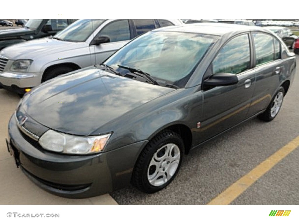 2004 ION 2 Sedan - Storm Grey / Grey photo #2