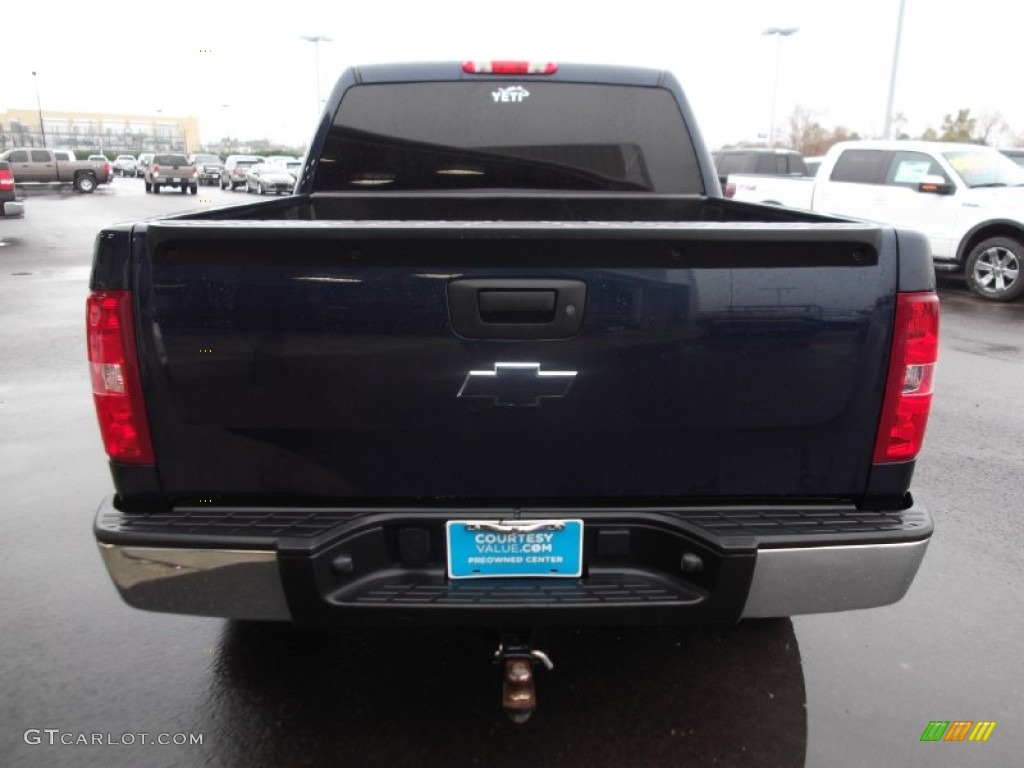 2009 Silverado 1500 LT Crew Cab 4x4 - Imperial Blue Metallic / Light Titanium photo #3