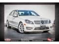 2013 Diamond White Metallic Mercedes-Benz C 250 Sport  photo #1