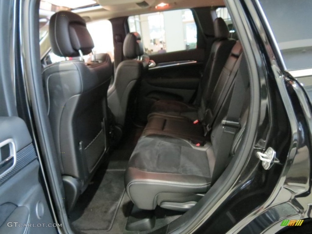 2012 Jeep Grand Cherokee SRT8 4x4 Rear Seat Photo #75961304