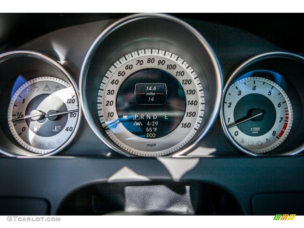 2013 Mercedes-Benz C 350 Sport Gauges Photo #75961313