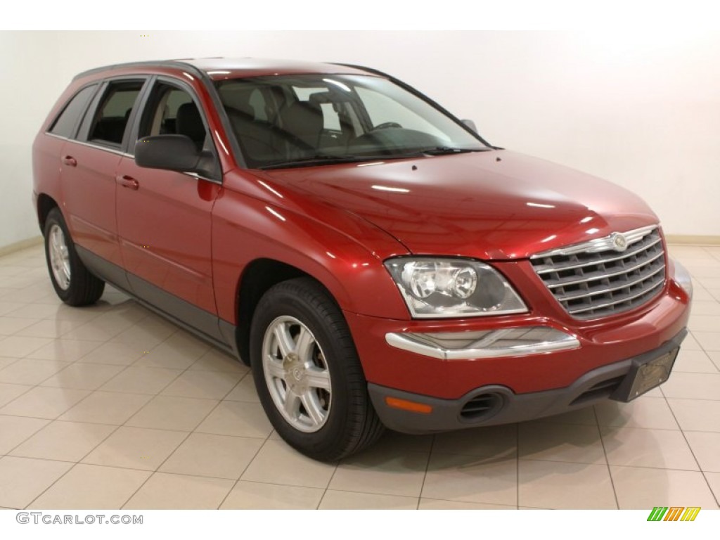 Inferno Red Crystal Pearl Chrysler Pacifica