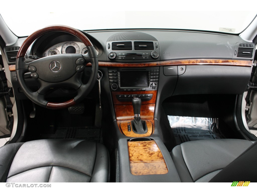 2008 E 350 4Matic Sedan - Pewter Metallic / Black photo #6