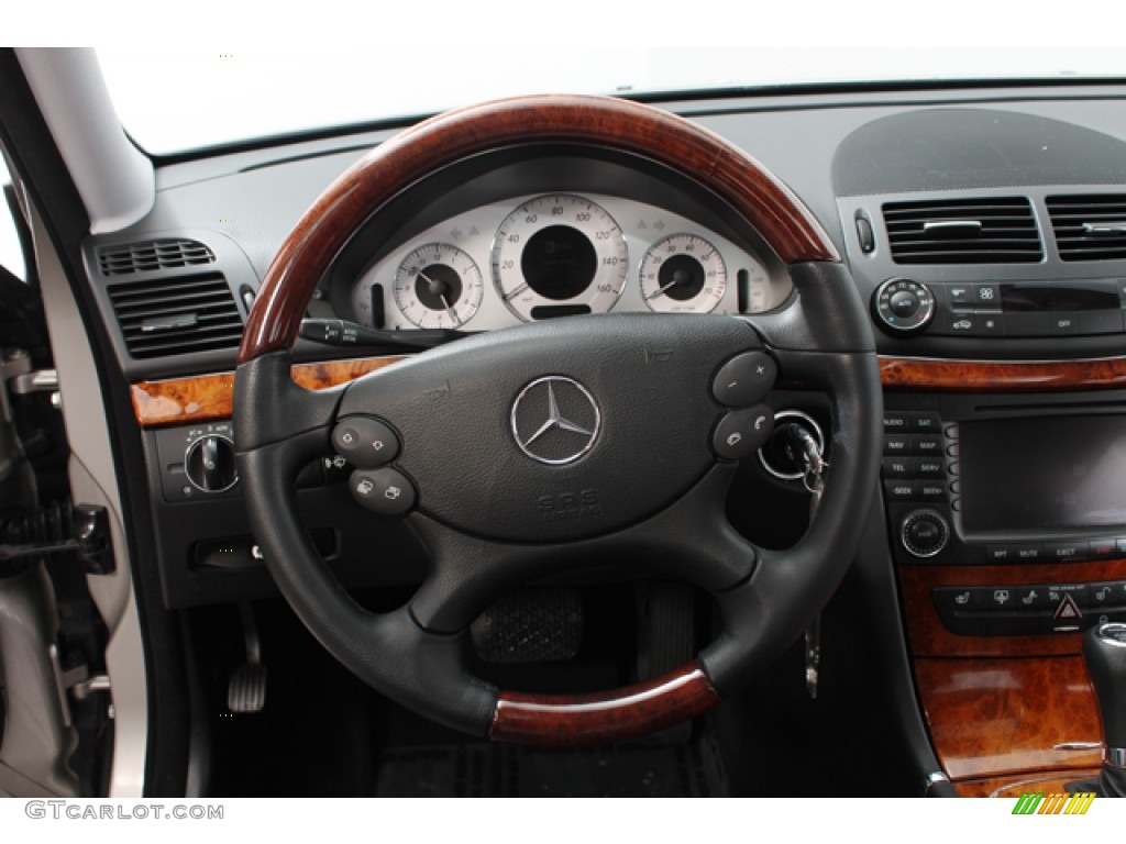 2008 E 350 4Matic Sedan - Pewter Metallic / Black photo #7