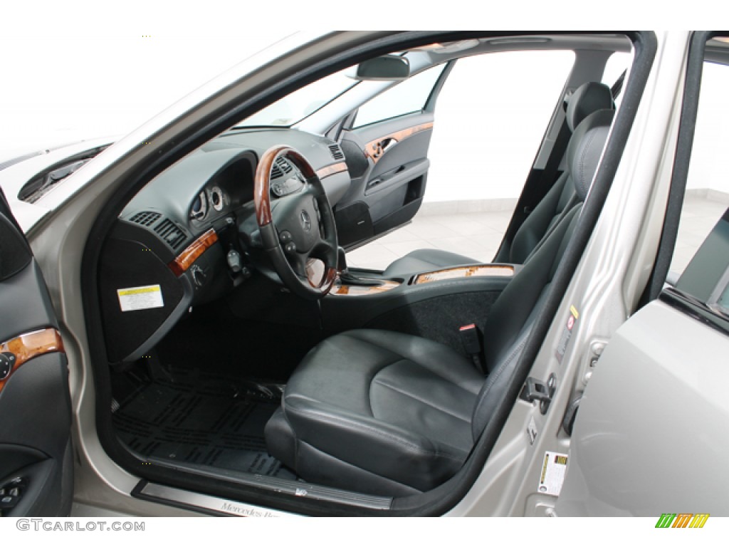 2008 E 350 4Matic Sedan - Pewter Metallic / Black photo #18