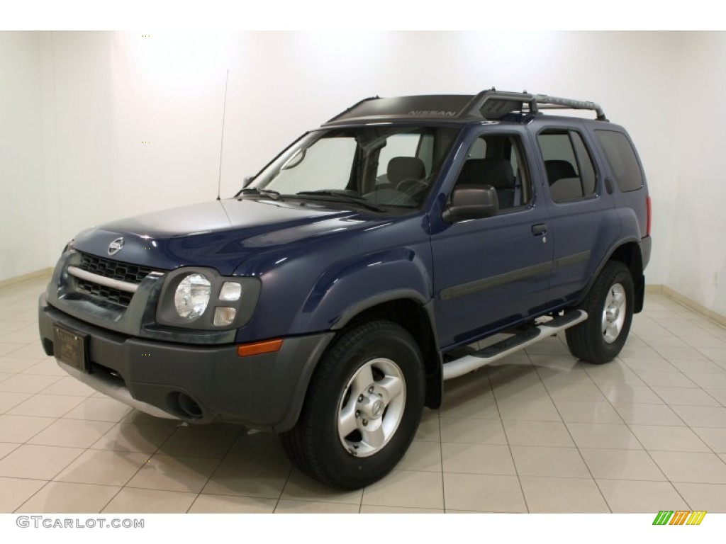 2003 Xterra XE V6 - Just Blue Metallic / Charcoal photo #3