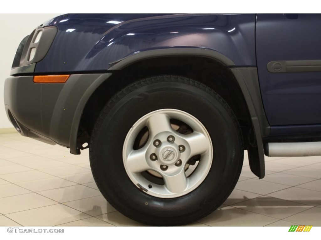 2003 Xterra XE V6 - Just Blue Metallic / Charcoal photo #16
