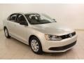 2012 White Gold Metallic Volkswagen Jetta S Sedan  photo #1