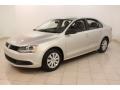 2012 White Gold Metallic Volkswagen Jetta S Sedan  photo #3