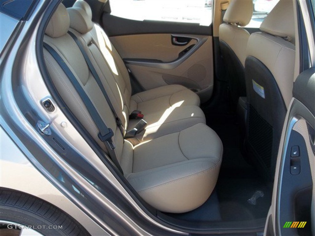 2013 Elantra Limited - Desert Bronze / Beige photo #8