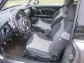 2003 Mini Cooper Space Grey/Panther Black Interior Front Seat Photo