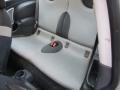 2003 Mini Cooper Space Grey/Panther Black Interior Rear Seat Photo