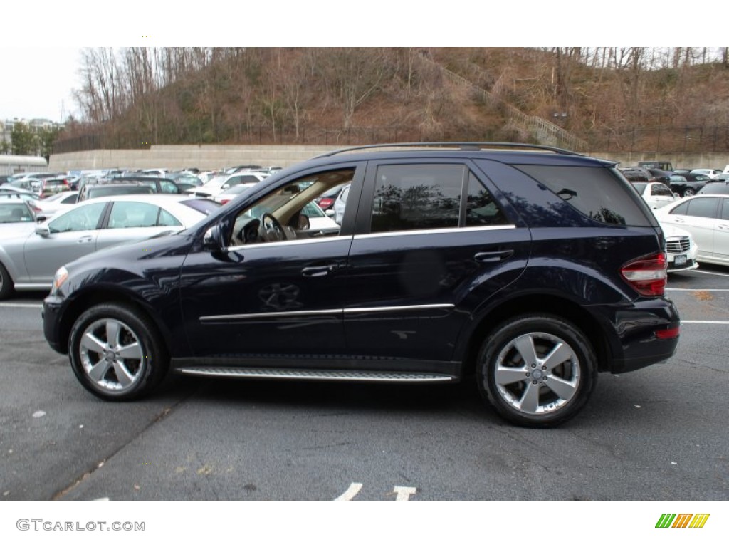 Capri Blue Metallic 2010 Mercedes-Benz ML 350 4Matic Exterior Photo #75964912
