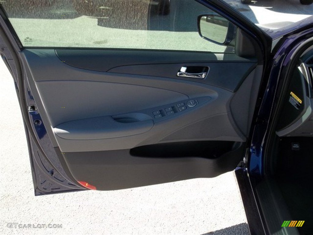 2013 Sonata GLS - Indigo Night Blue / Gray photo #5