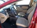 2013 Red Allure Hyundai Elantra Limited  photo #7