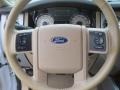 Charcoal Black/Camel 2007 Ford Expedition Eddie Bauer Steering Wheel