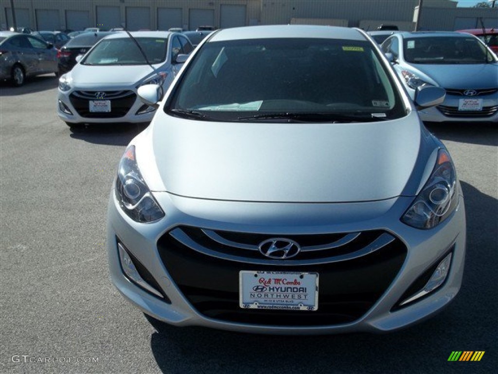 2013 Elantra GT - Silver / Black photo #1