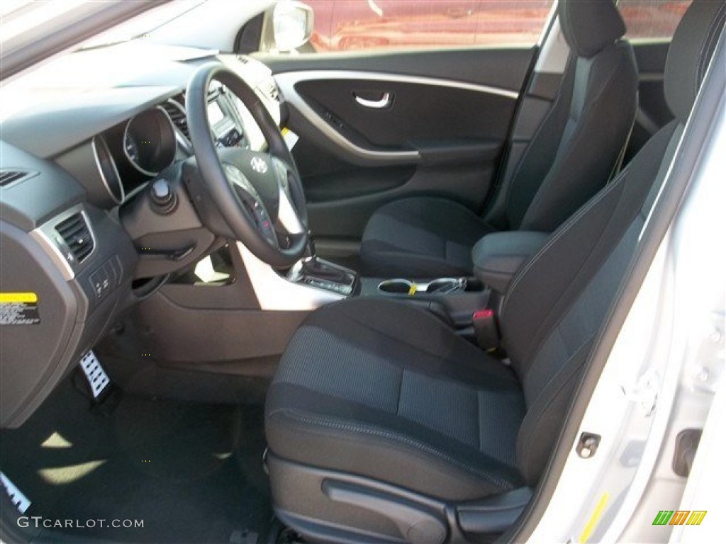2013 Elantra GT - Silver / Black photo #6