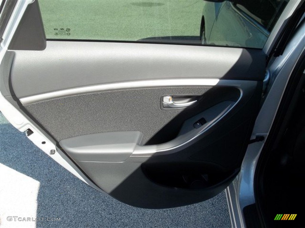 2013 Elantra GT - Silver / Black photo #7