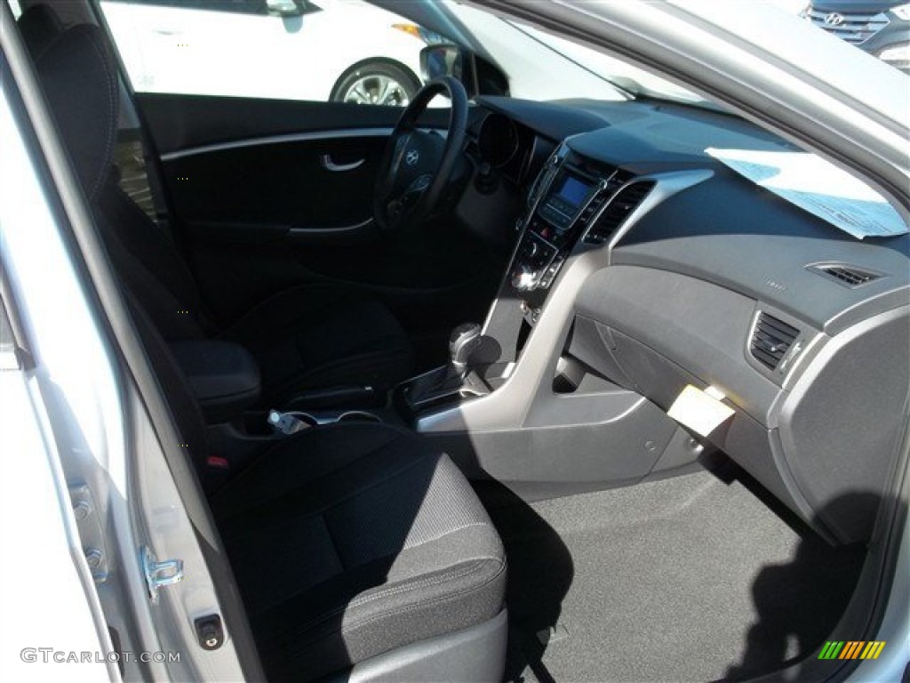 2013 Elantra GT - Silver / Black photo #9