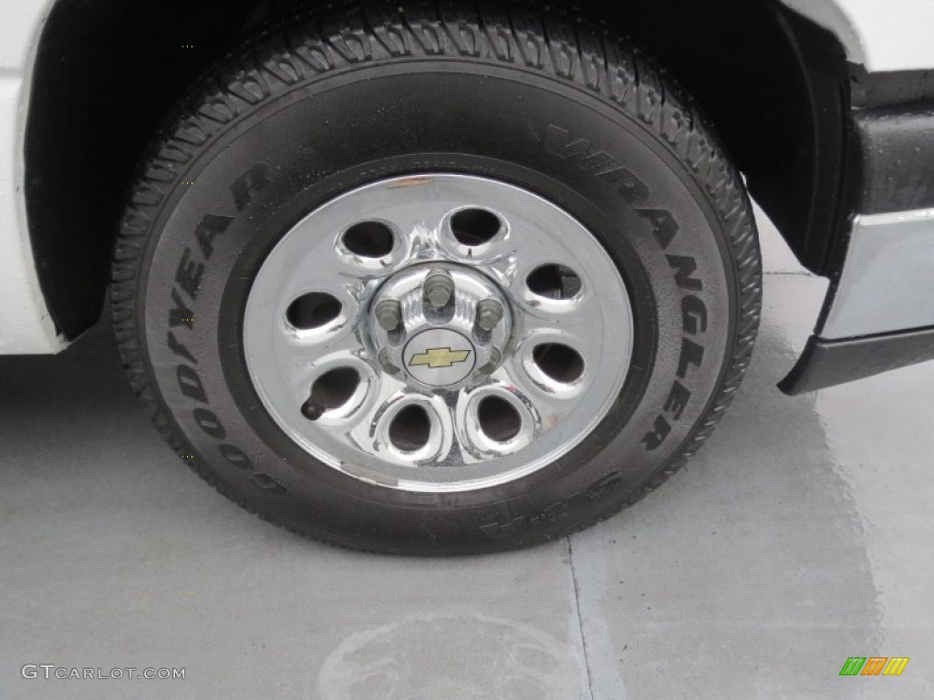 2005 Silverado 1500 LS Regular Cab - Summit White / Dark Charcoal photo #14