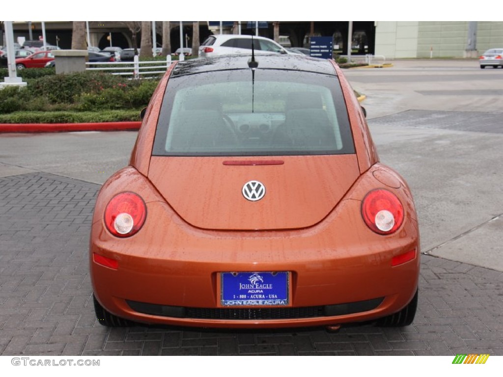2010 New Beetle Red Rock Edition Coupe - Red Rock / Black photo #6