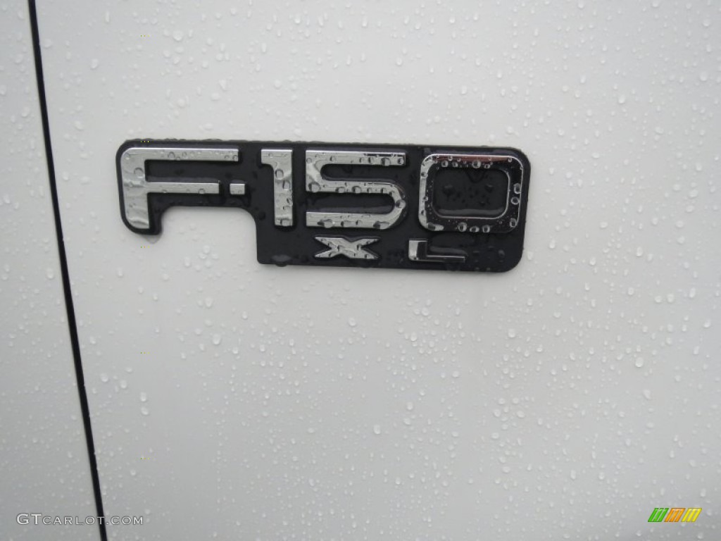 2002 F150 XL SuperCab - Oxford White / Medium Graphite photo #15
