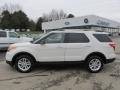 2012 White Suede Ford Explorer XLT 4WD  photo #2