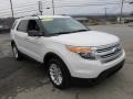 2012 White Suede Ford Explorer XLT 4WD  photo #10