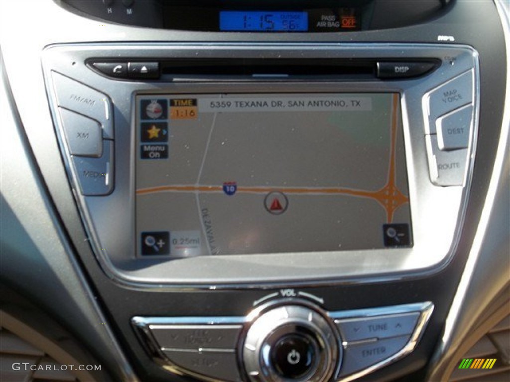 2013 Elantra Limited - Red Allure / Beige photo #12