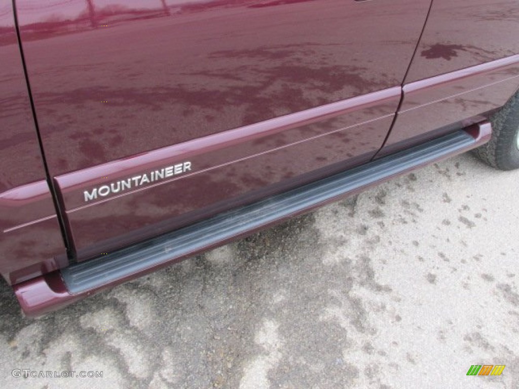 2007 Mountaineer AWD - Dark Cherry Metallic / Camel photo #4