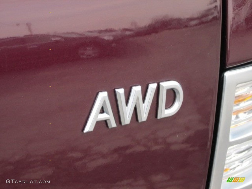 2007 Mountaineer AWD - Dark Cherry Metallic / Camel photo #8