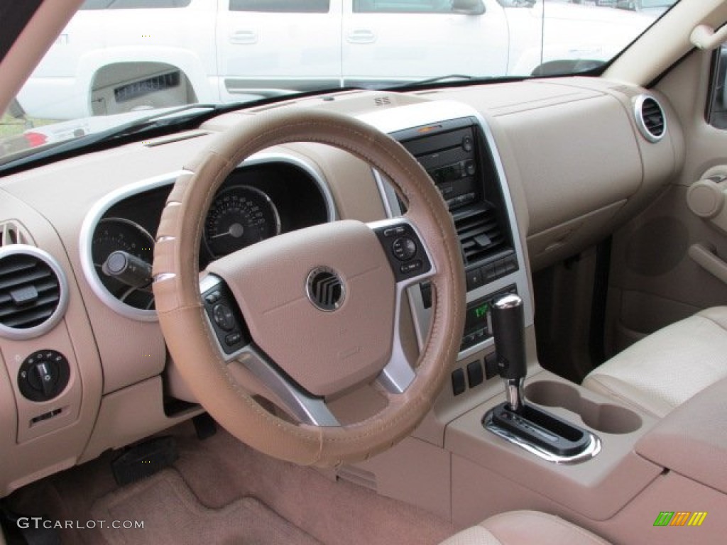 Camel Interior 2007 Mercury Mountaineer AWD Photo #75968324