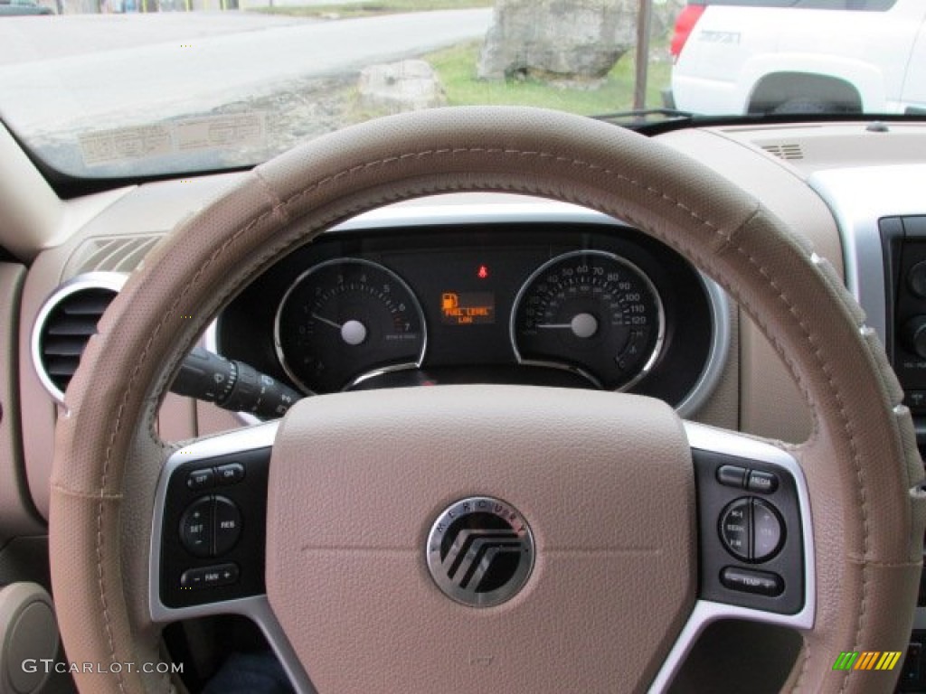 2007 Mountaineer AWD - Dark Cherry Metallic / Camel photo #24