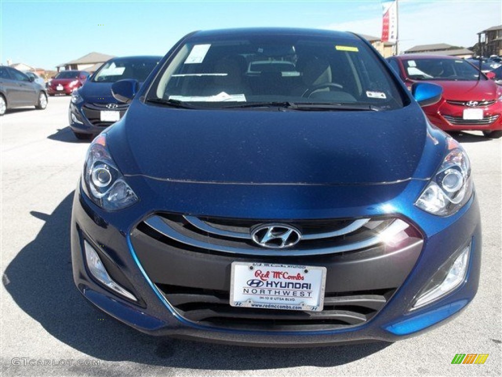 2013 Elantra GT - Atlantic Blue / Beige photo #1