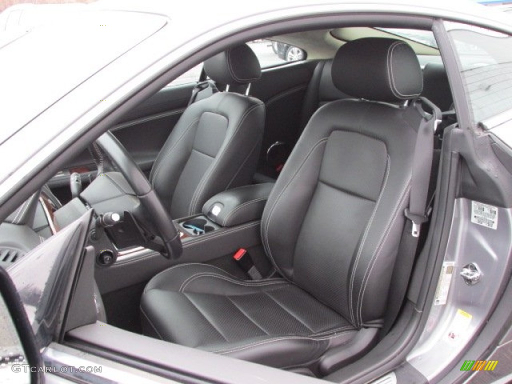 Warm Charcoal Interior 2010 Jaguar XK XK Coupe Photo #75969065