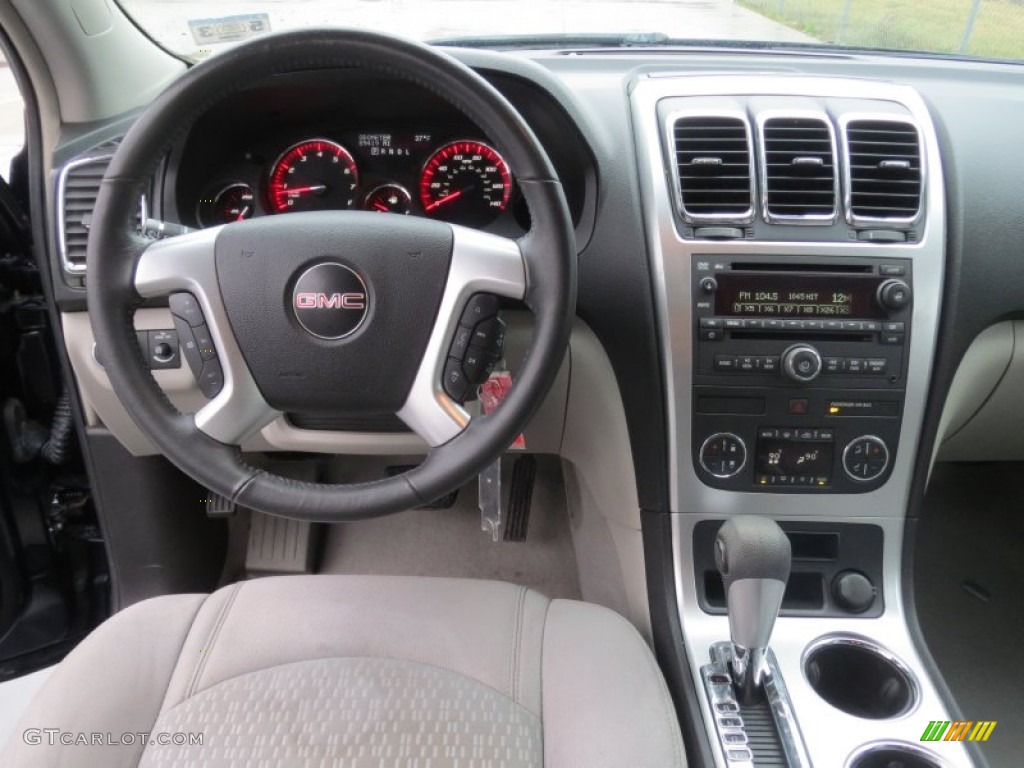 2009 GMC Acadia SLE Light Titanium Dashboard Photo #75969371
