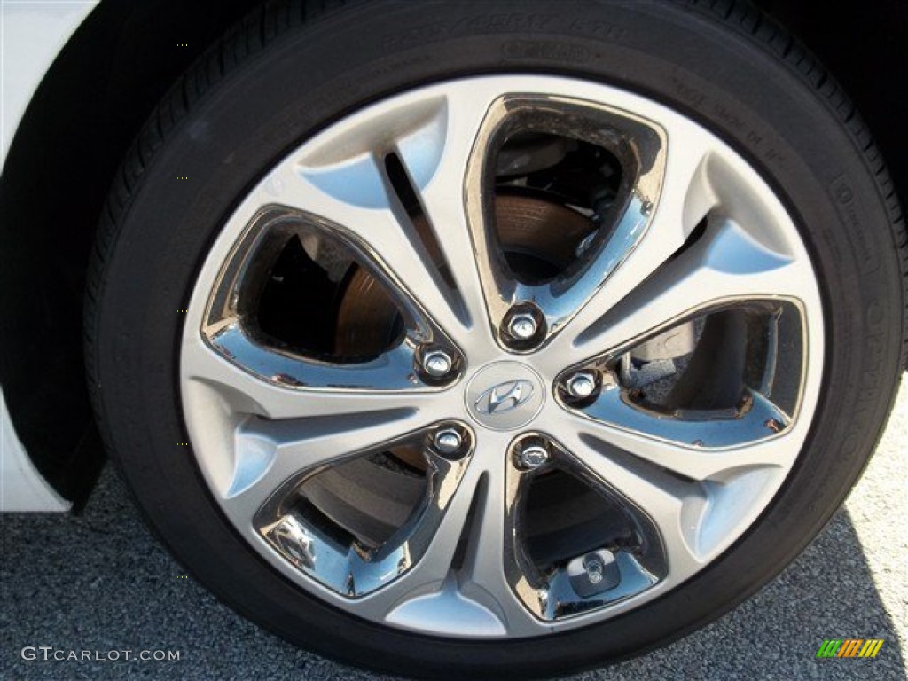 2013 Elantra GT - Monaco White / Beige photo #11