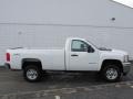 Summit White - Silverado 2500HD LS Regular Cab 4x4 Photo No. 2