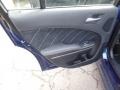 Black 2013 Dodge Charger SRT8 Door Panel