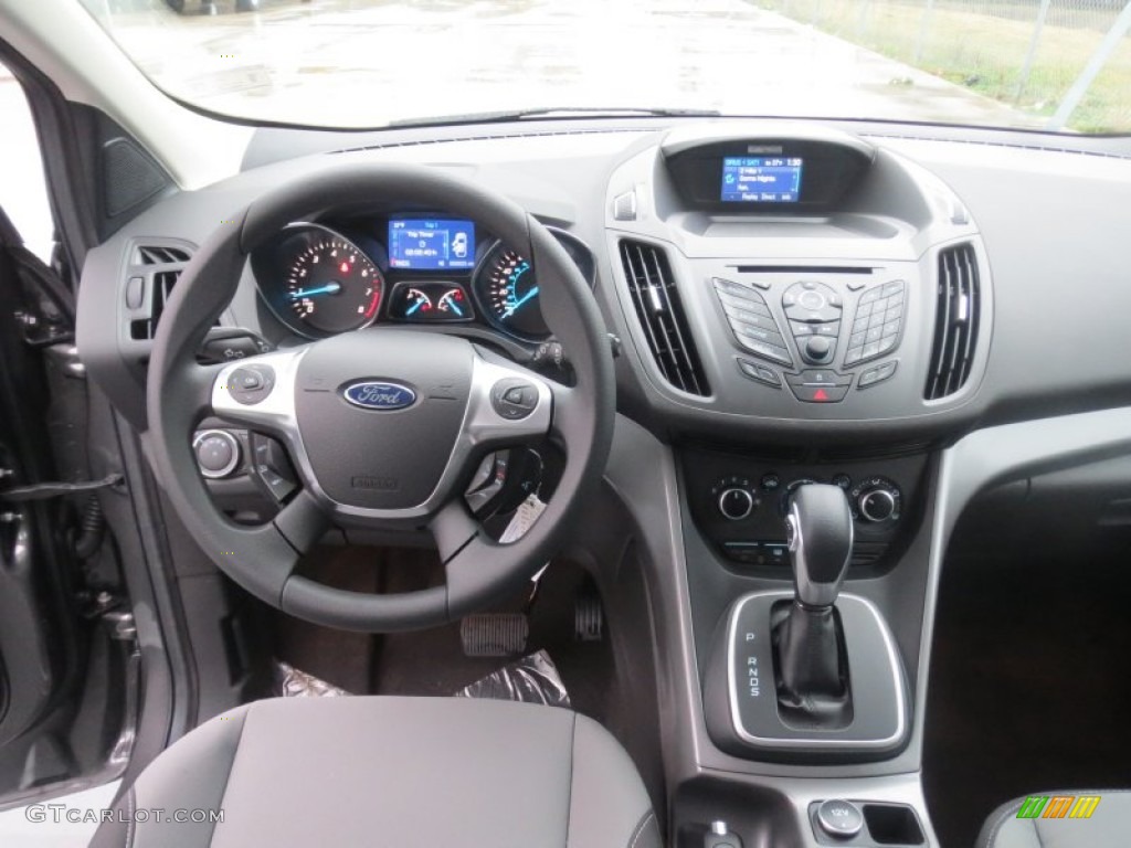 2013 Ford Escape SE 1.6L EcoBoost Charcoal Black Dashboard Photo #75970006