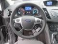 Charcoal Black Steering Wheel Photo for 2013 Ford Escape #75970112