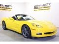 Velocity Yellow - Corvette Convertible Photo No. 3