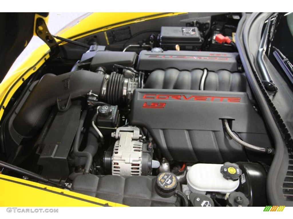 2008 Chevrolet Corvette Convertible 6.2 Liter OHV 16-Valve LS3 V8 Engine Photo #75970462