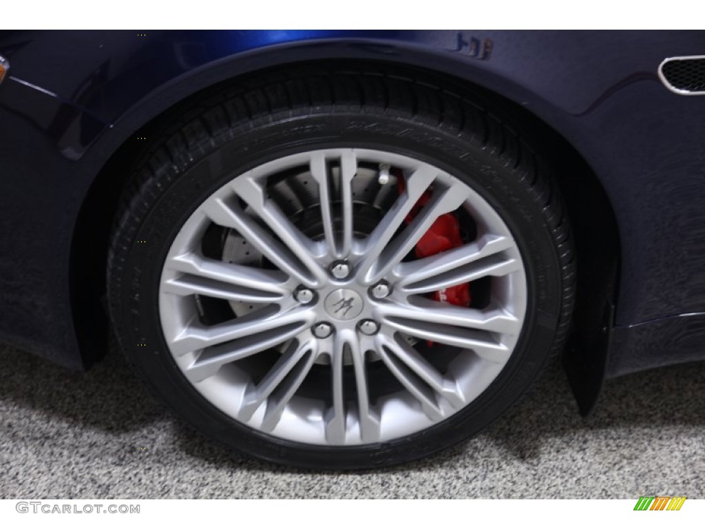 2011 Quattroporte S - Blu Oceano (Blue Metallic) / Cuoio photo #6