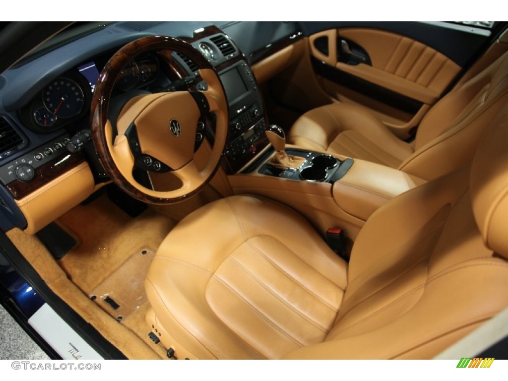 2011 Quattroporte S - Blu Oceano (Blue Metallic) / Cuoio photo #8