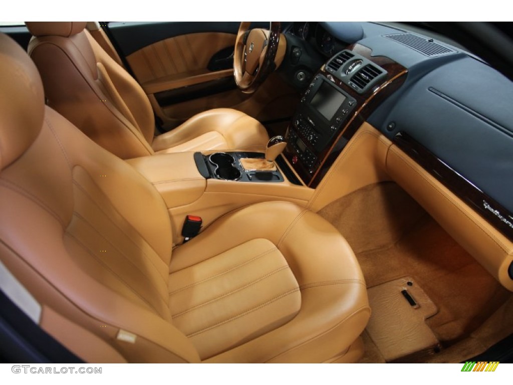 2011 Quattroporte S - Blu Oceano (Blue Metallic) / Cuoio photo #10