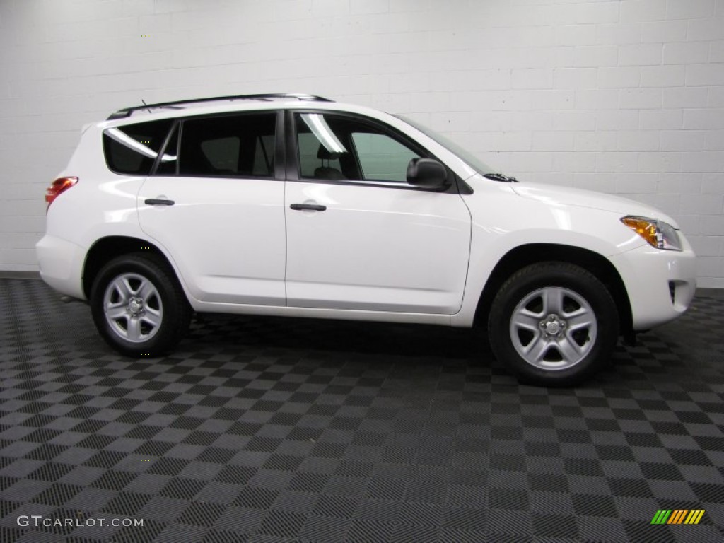 Super White 2009 Toyota RAV4 4WD Exterior Photo #75970669
