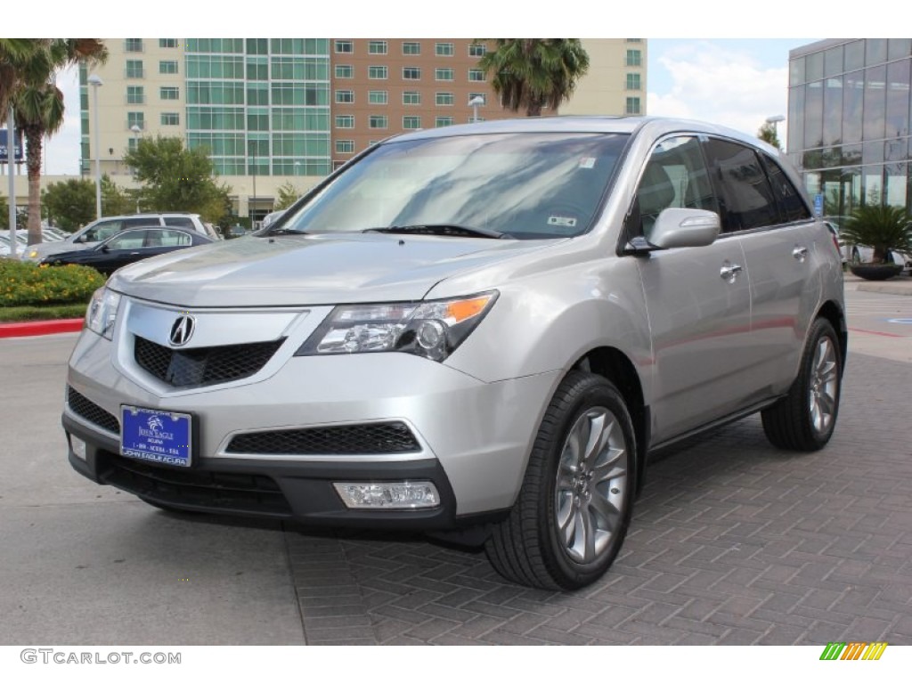 2013 MDX SH-AWD Advance - Palladium Metallic / Ebony photo #3